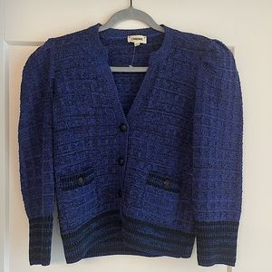 L’AGENCE Women’s Jenni Waffle Knit Cardigan